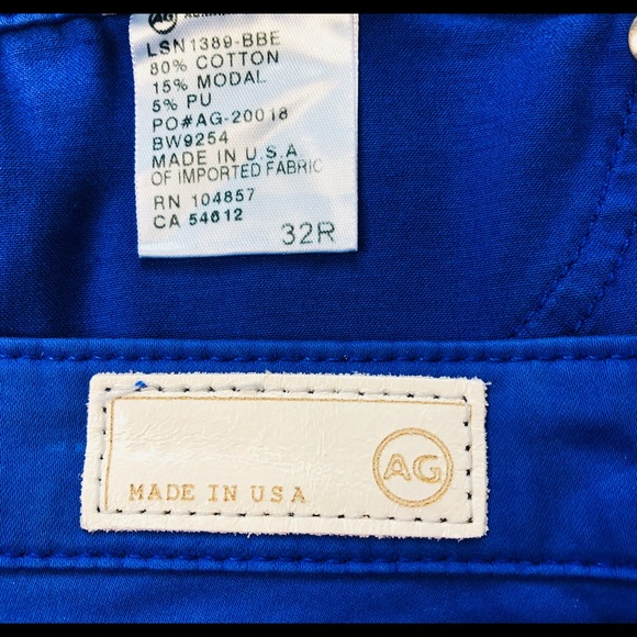 AG Adriano Goldschmied Blue the Legging - Picture 4 of 7